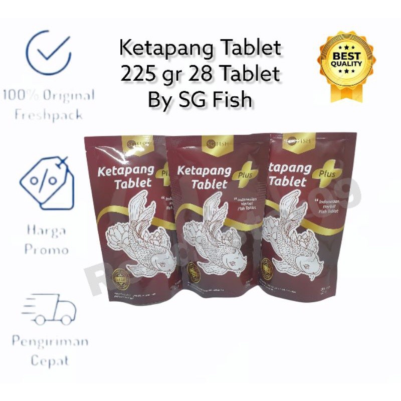 SG Fish Ketapang Tablet Plus 225 GR