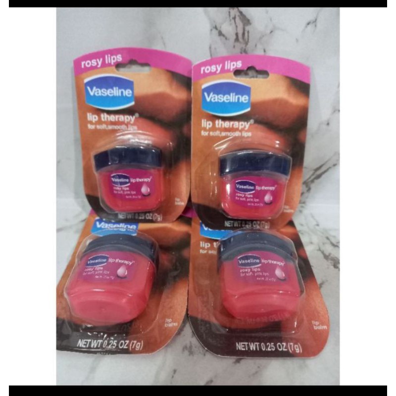 [ECER] LIP BALM VASELINE / LIP TERAPHY ROSSY / LIP TERAPI ROSI VASELINE