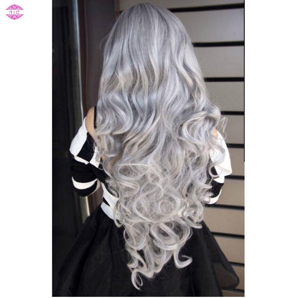 NIC Krim Cat  Rambut  Permanen Super Non Toksik Warna  Silver  