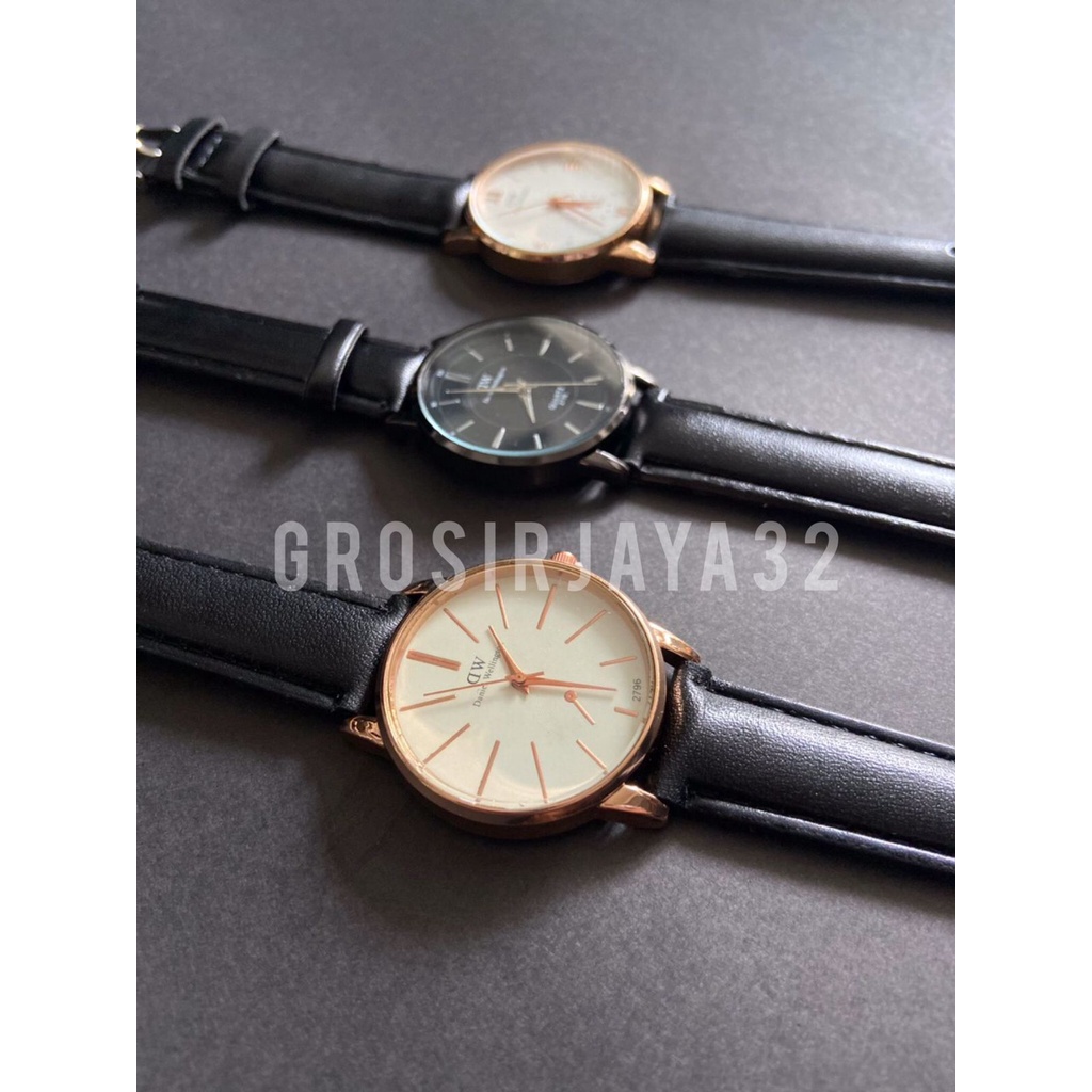 Jam tangan Couple martinez/Jam tangan analog quartz kalep sintesis PU