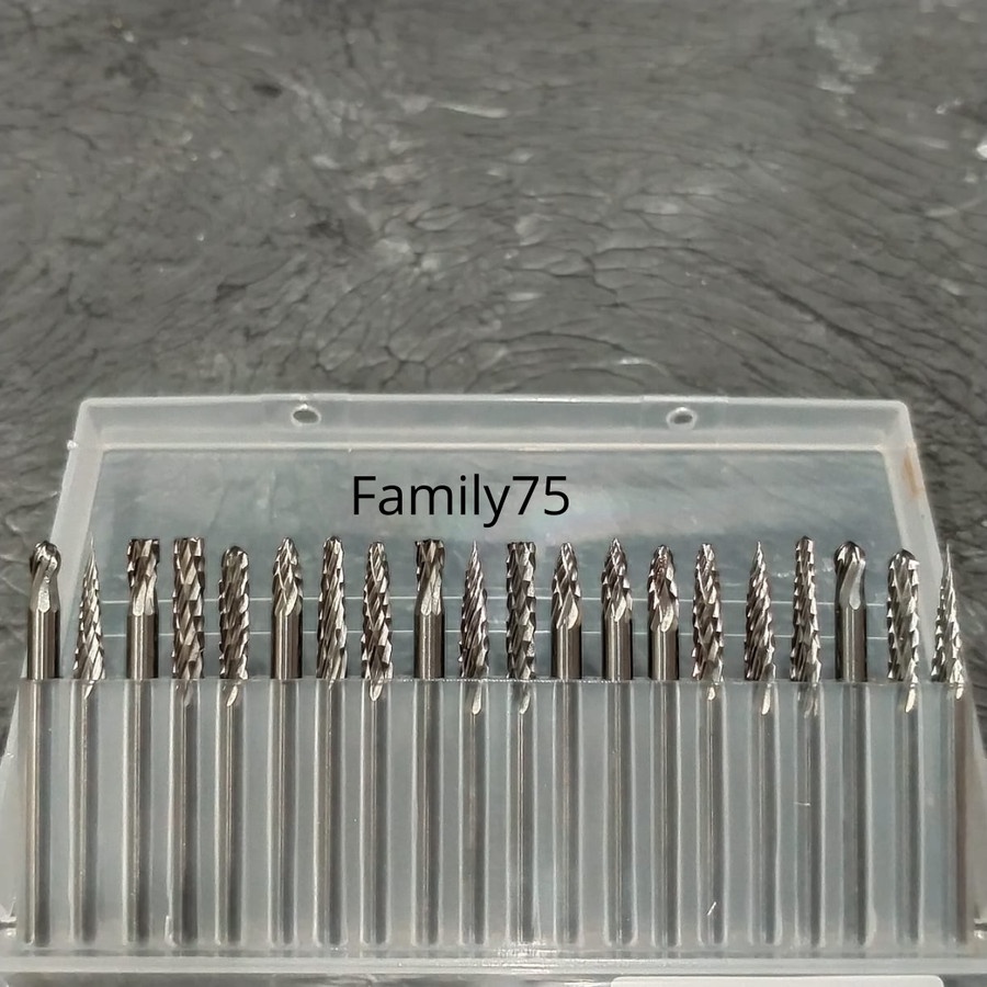 Mata tuner set 3mm Mata bor cun Mata cuner set 20 pcs Ukir Grafir