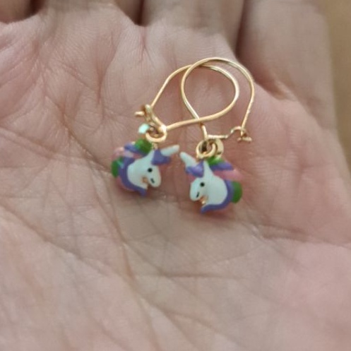 Anting anak Unicorn berat ringan HWT kadar 8K 375