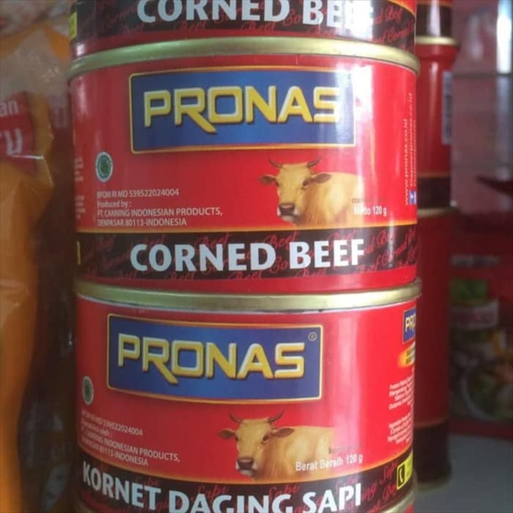 

PRONAS CORNED BEEF 120 Gr