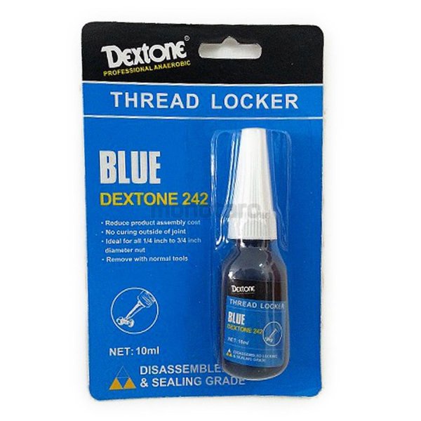 

terbatas Lem Baut Mur Trimpot Biru Dextone Thread Locker Glue Blue 242 Loctite Diskon