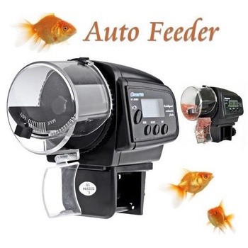 Automatic Fish Feeder AF-2009D - Alat Pemberi Makan Ikan Otomatis Untuk Akuarium