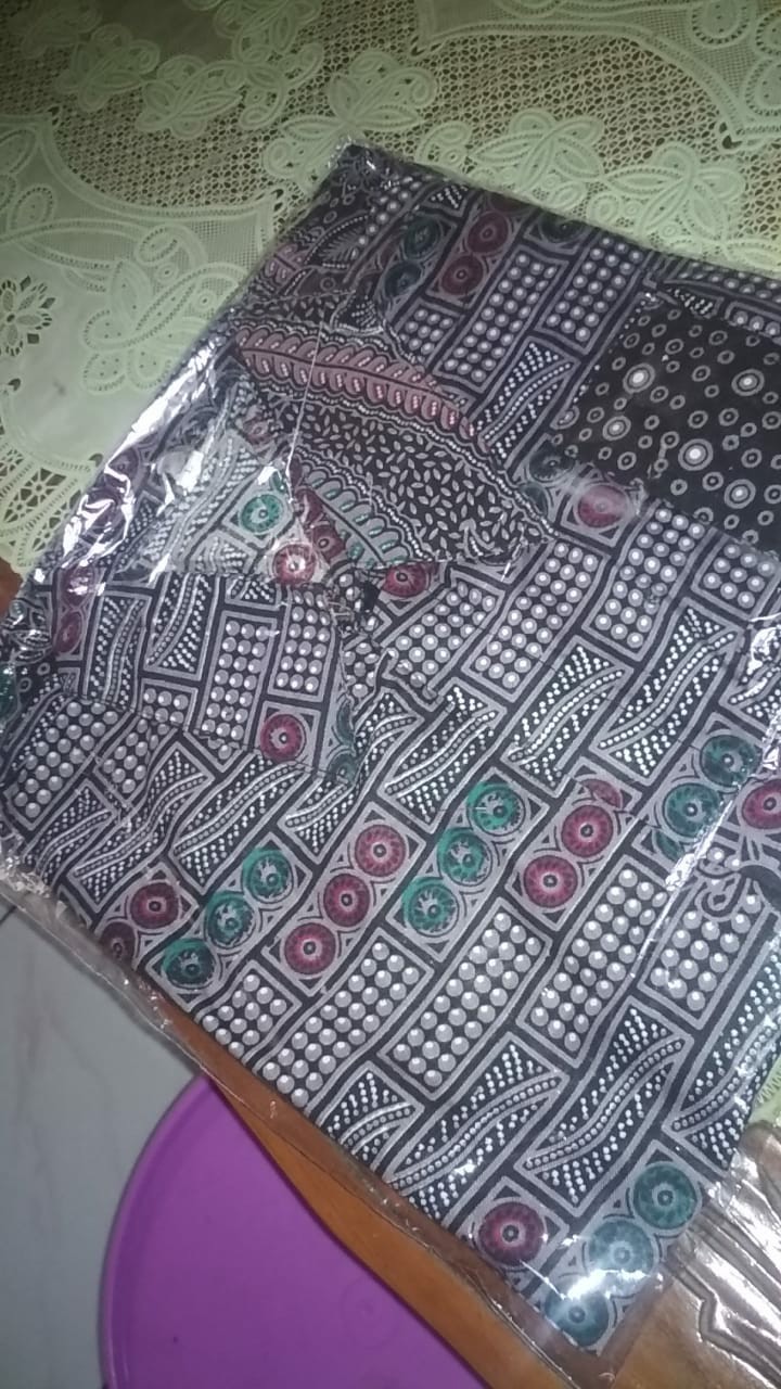 Kemeja Batik Slimfit Kemeja Batik Lengan Panjang Size M L Xl