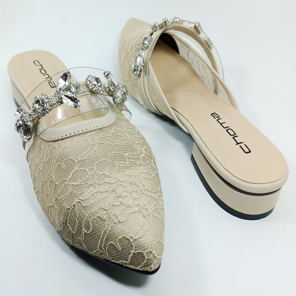 Choma Wati||Sandal Wanita||Sandal Flat||Sandal Burkat||Sandal Wedding||Sandal Modern