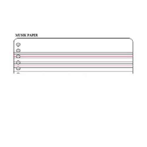 

Kokuyo Loose Leaf N-837M B5 - Music 005