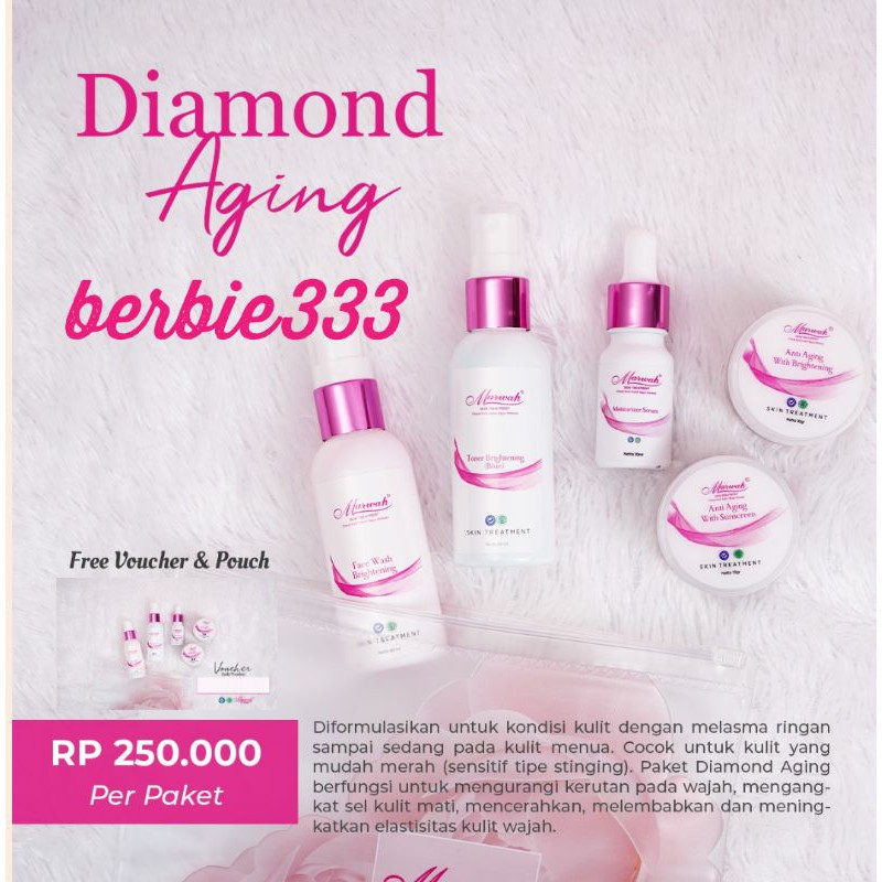 Anti Aging Marwah Skincare Halal &amp; BPOM