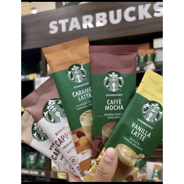 kopi sachet Starbucks asli Turki, expired 2023