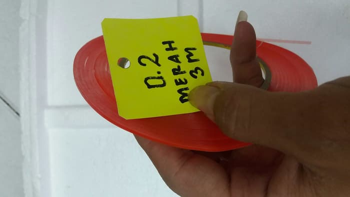 

Double Tape 3M Merah 0.2mm