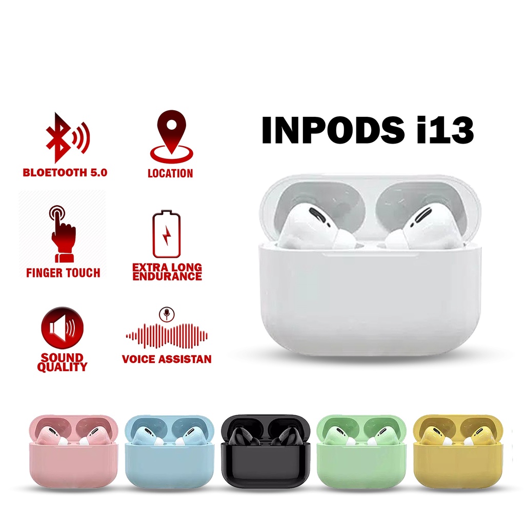 TWS Macaron I13 Pro Bluetooth Earphone Wireless Headphones MB-555