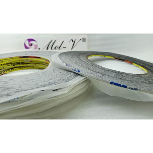 

Double Tape 3M Black Hitam 2mm 0.2mm / Lem Lcd Touchscreen / Lem 3M