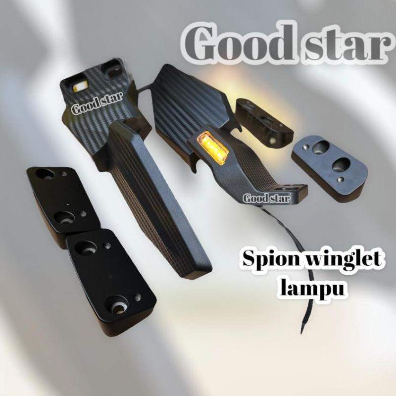 SPION WINGLET NMAX.NINJA Fi250/NINJA ZR250/R15/R25.CBR150/CBR250 DLL(UNIVERSAL)