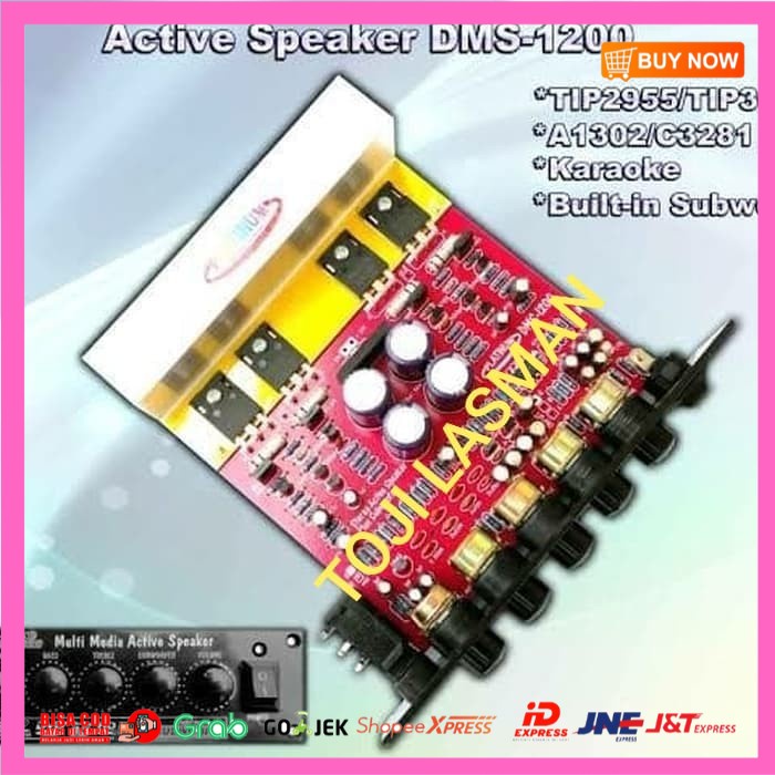 [[[COD AKTIF]]] pcb kit mesin speaker aktif stereo dms 1200 platinum dms1200 tip 3055