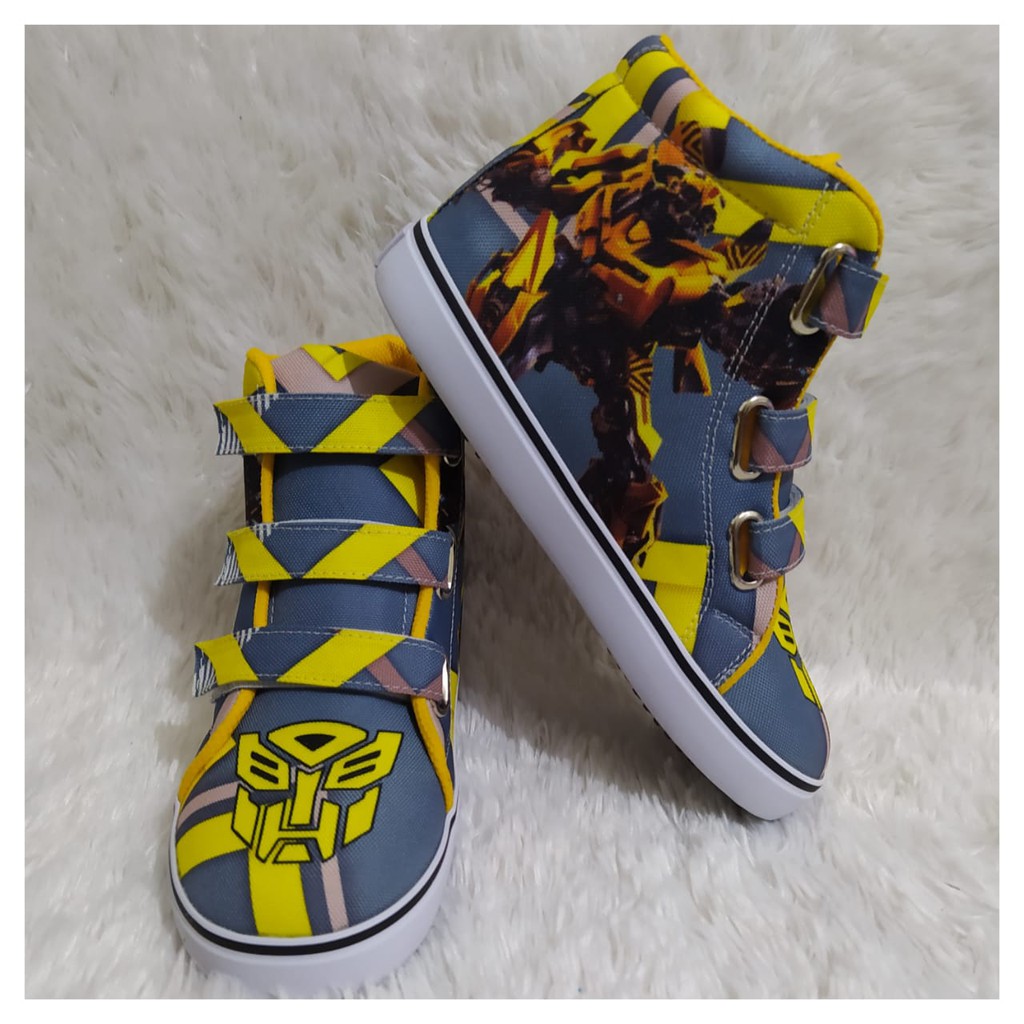BUMBLEBEE/SEPATU TRANSFORMERS/SEPATU ANAK KEREN TERBARU
