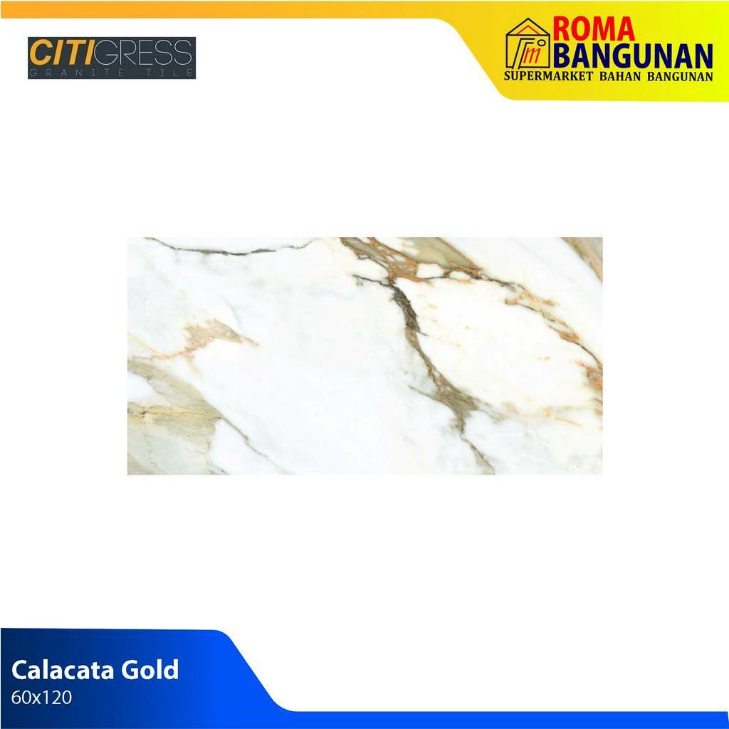 Citigress Granit Lantai / Granite Dinding Calacata Gold 60X120