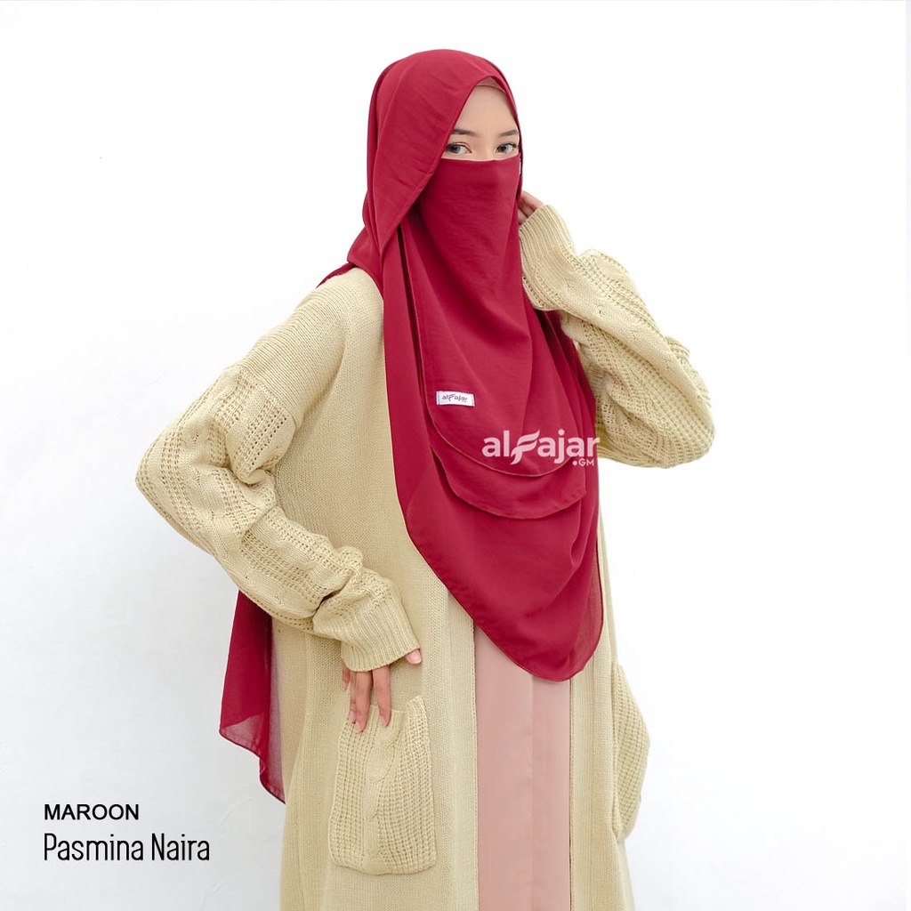 Kerudung Pasmina Naira by Alfajar