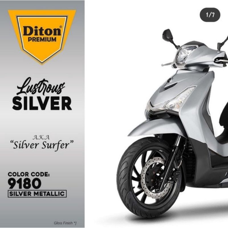 DITON PREMIUM / SILVER METALIC 9180 / CAT SEMPROT