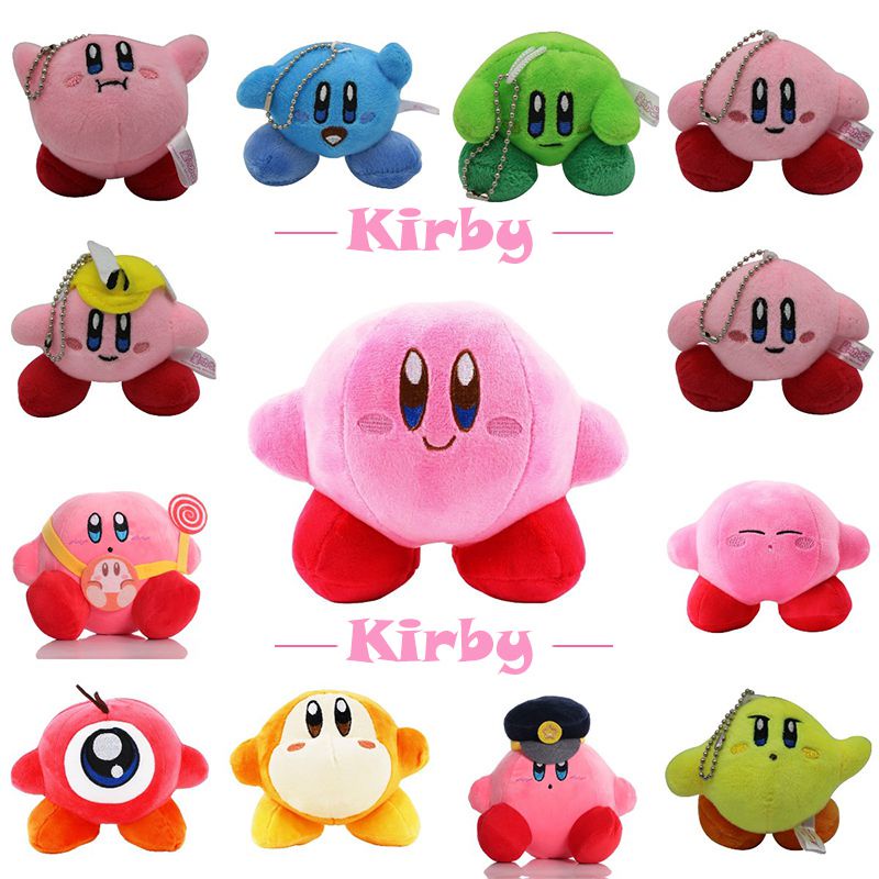 14cm Vadodie Toy Kirby Cute Doll Waldo Gift Children's plush toys