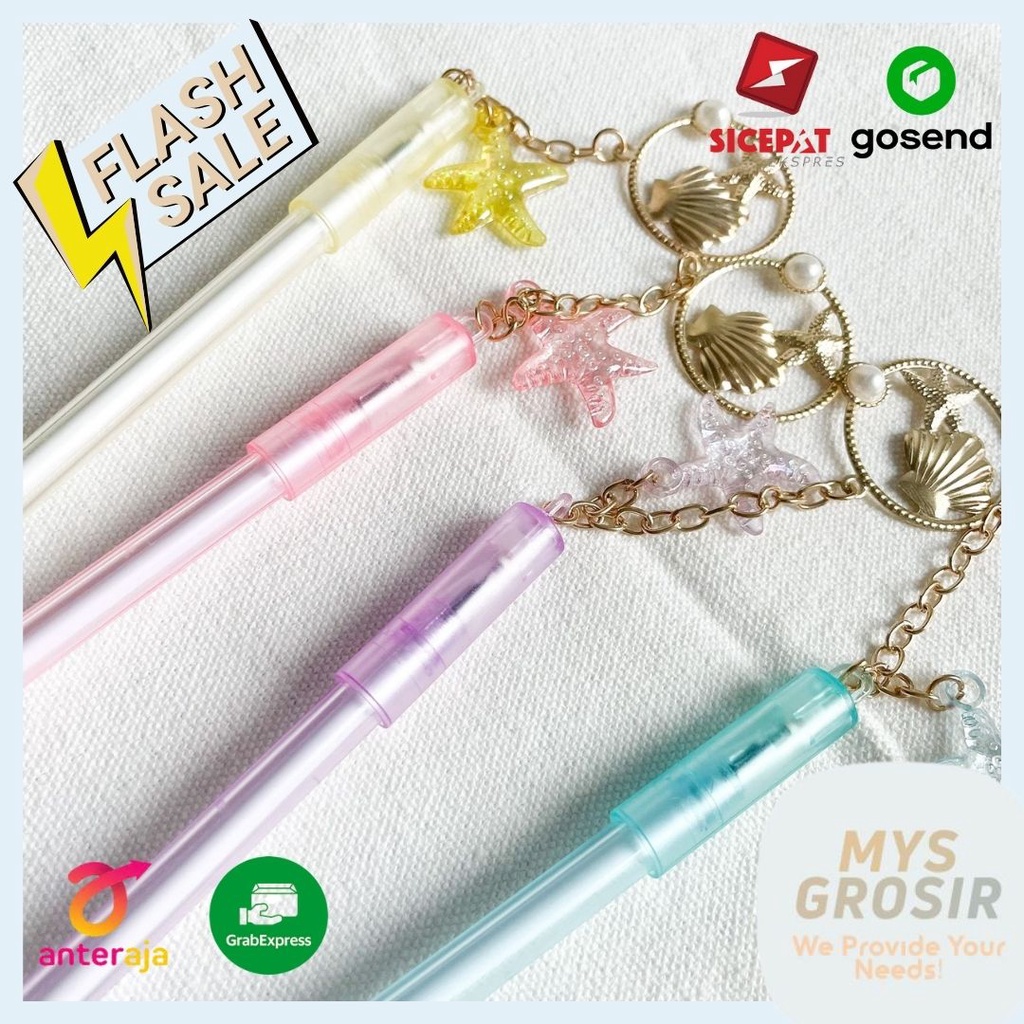 

Pulpen gantungan bintang laut Alat Tulis Kantor perlengkapan sekolah kado unik lucu murah grosir ready jakarta bisa cod Harga bersahabat Produk Berkualitas IVN559