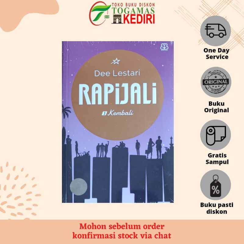 RAPIJALI : RAPIJALI 01-MENCARI, RAPIJALI 02-MENJADI, & RAPIJALI 03-KEMBALI (PAKET RAKAI)+ SURAT & PO