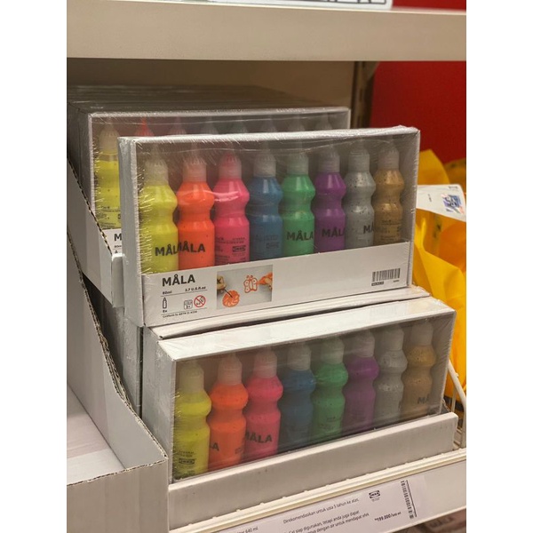 

CAT GLITTER ANEKA WARNA