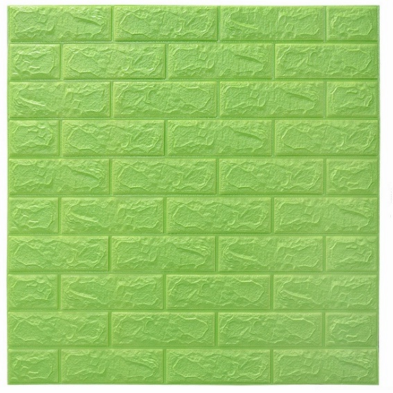 Ready Stock Wallpaper Dinding 3d Stiker Dinding kamar tidur hiasan dinding kamar tidur Dekorasi home living-ZW-4 Hijau