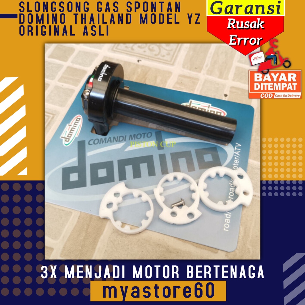 SLONGSONG SELONGSONG GAS SPONTAN DOMINO THAILAND MODEL YZ ORIGINAL ASLISEMUA MOTOR UNIVERSAL