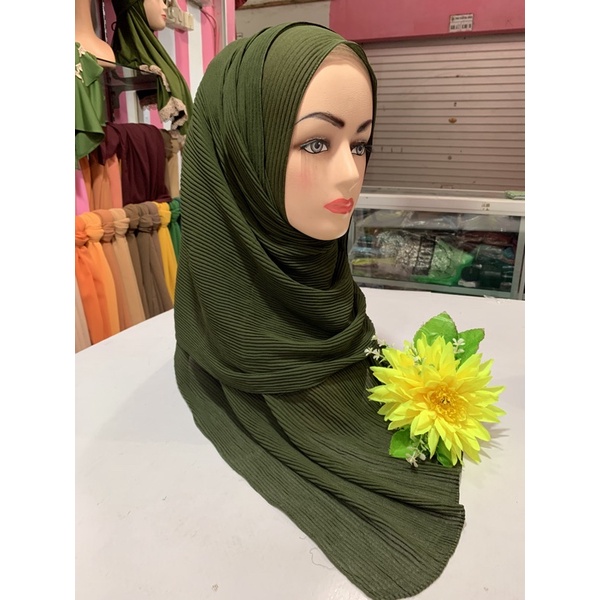 PASMINA PLISKET LIDI FULL ORIGINAL AZARA