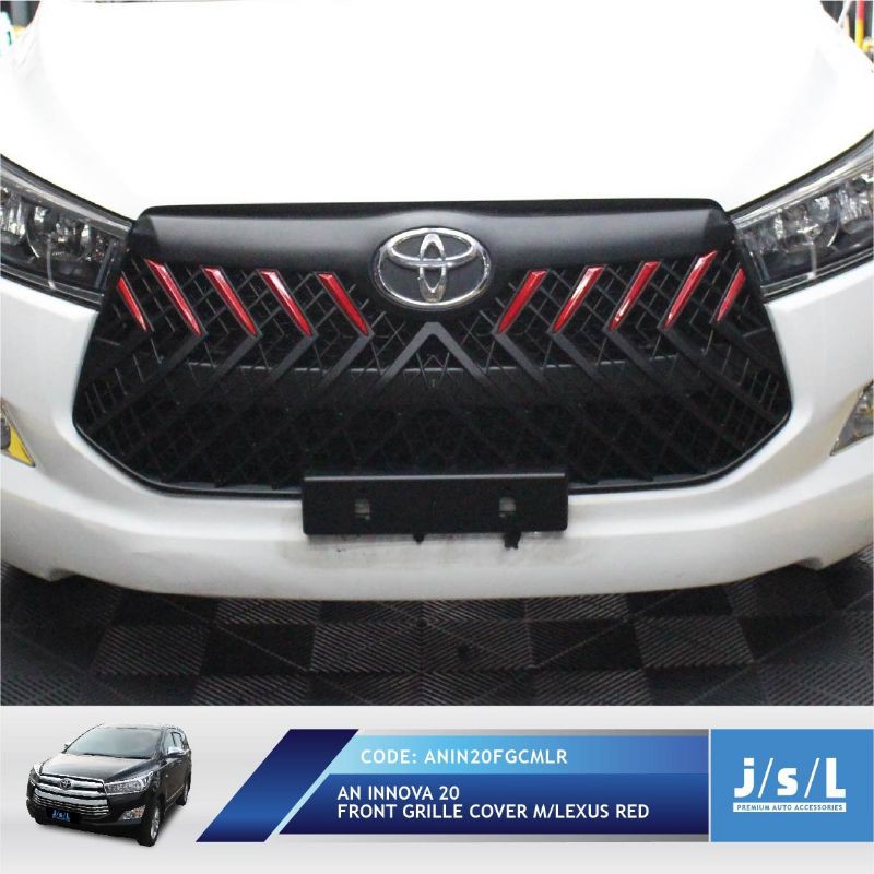 grill all new Innova 2016 Lexus Hitam list silver kuning gold merah biru jsl