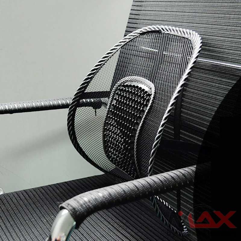 Sandaran Kursi Jog Mobil Super nyaman mencegah pegal saat duduk lama menjaga aliran udara tetap mengalir anti sakit pinggang punggung , tetap Ergonomic Mesh Lumbar Back Support Car Seat Office Chair Massage Back Lumbar Support Mesh Ventilate Cushion Pad
