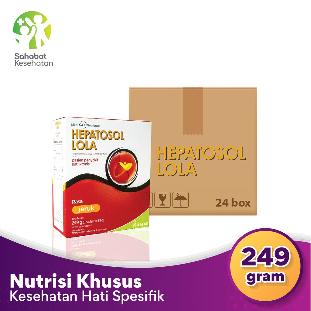 

Bundle 24 Box Hepatosol Lola - Nutrisi Kesehatan Hati Spesifik