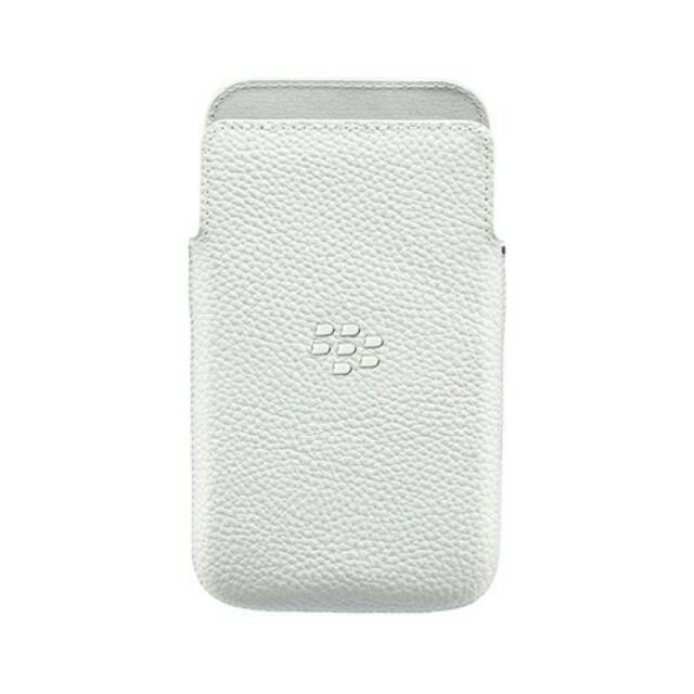 Blackberry Classic Leather Pocket Q20 - White