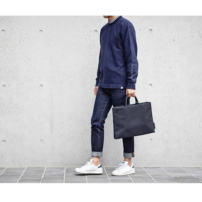 M10 Korea Ithinkso Laptop Handbag / Tas Laptop - Biru