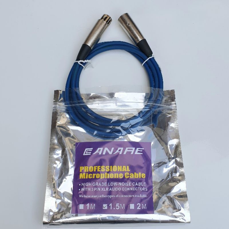Kabel Audio 1.5 Meter Canon Male to Canon Female CANARE PROFESIONAL CABLE