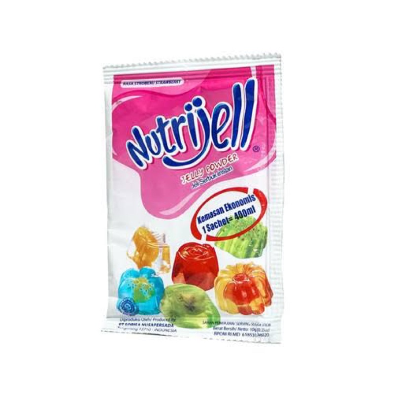 

Nutrijell Stroberi 10gr