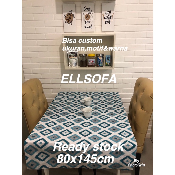 Taplak Meja Makan - Taplak Meja Makan Retro / Taplak Meja Cafe