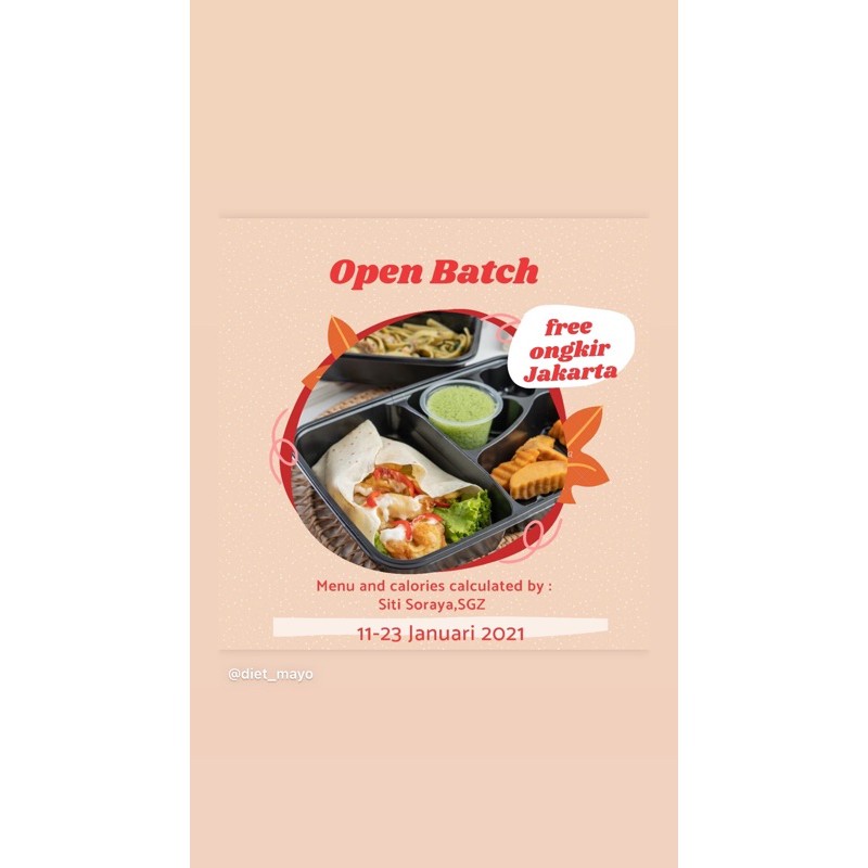 

catering diet mayo 11 Jan 2021