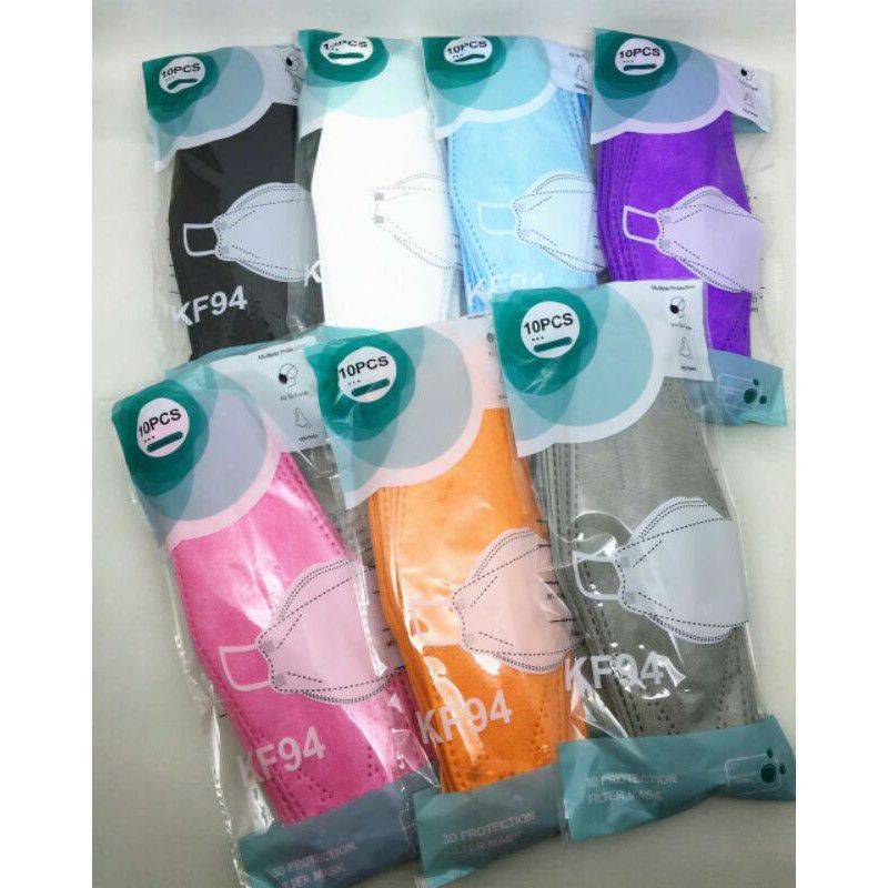 Masker KF94 4Ply 1 pack isi 10 pcs