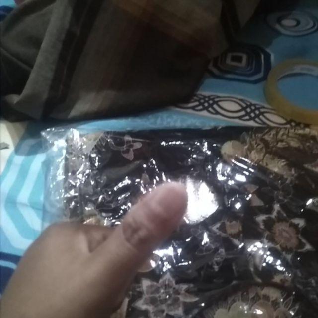 New 5 Varian Warna & Busui Batik Solo_gamis Brokat Motif Keris 2626