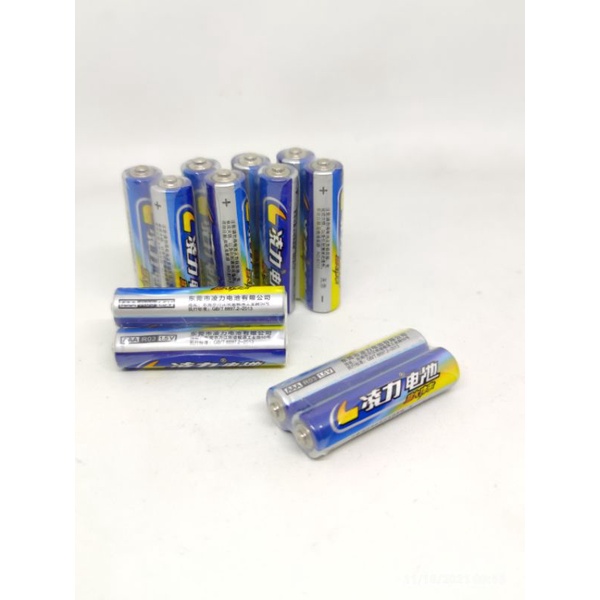 Super Alkaline battery AAA A3 R03 mainan kalkulator remote game no mercury cadmium