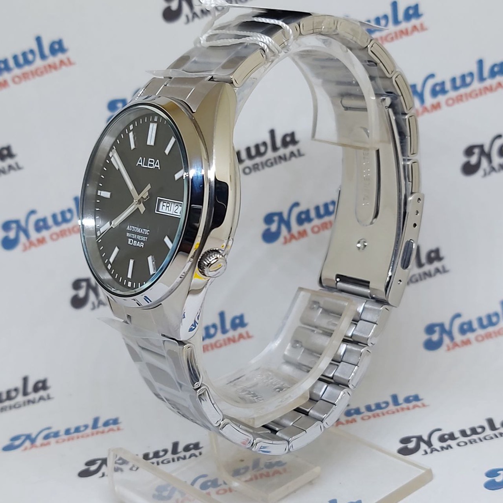 Alba Automatic AL4327X1 Black Dial - Jam Tangan Pria AL4327