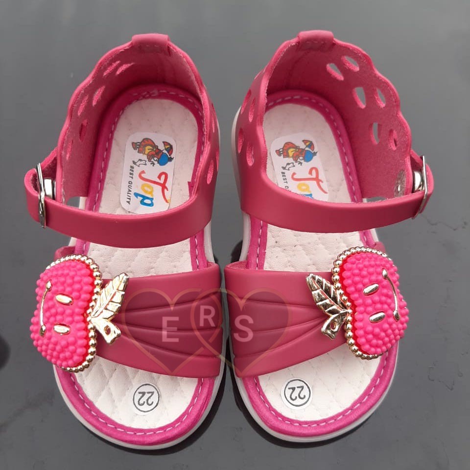 TOKOERS SDP03 Sandal Anak Perempuan Umur 1 - 3 tahun - Motif APEL