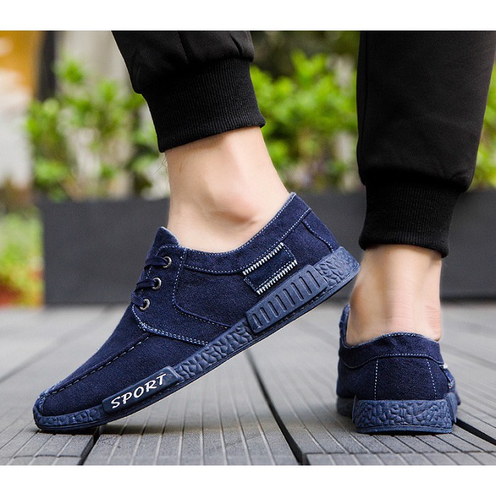 BISA COD!! Sepatu Canvas Casual Shoes / Sepatu Pria Kekinian 112914