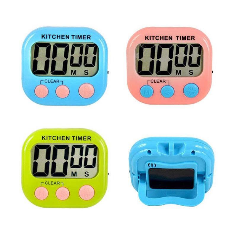 IKILOSHOP Digital Kitchen Timer Alarm Dapur Masak Clock Stopwatch Jam Digital