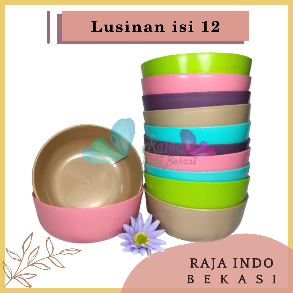 MURAH LUSINAN Mangkok Plastik Rara Mangkok Plastik 6 Inch Murah No BPA Free Baskom Mangkok Mangkuk S