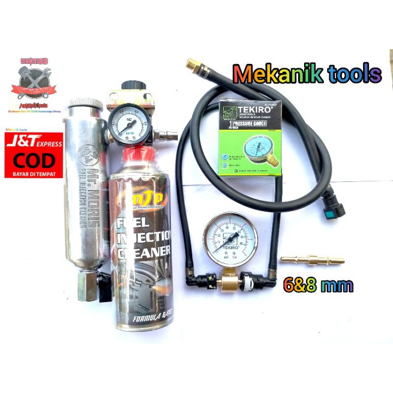 TESTER fuelpump Alat Servis INJECTOR INJEKSI Tabung infus injeksi cairan