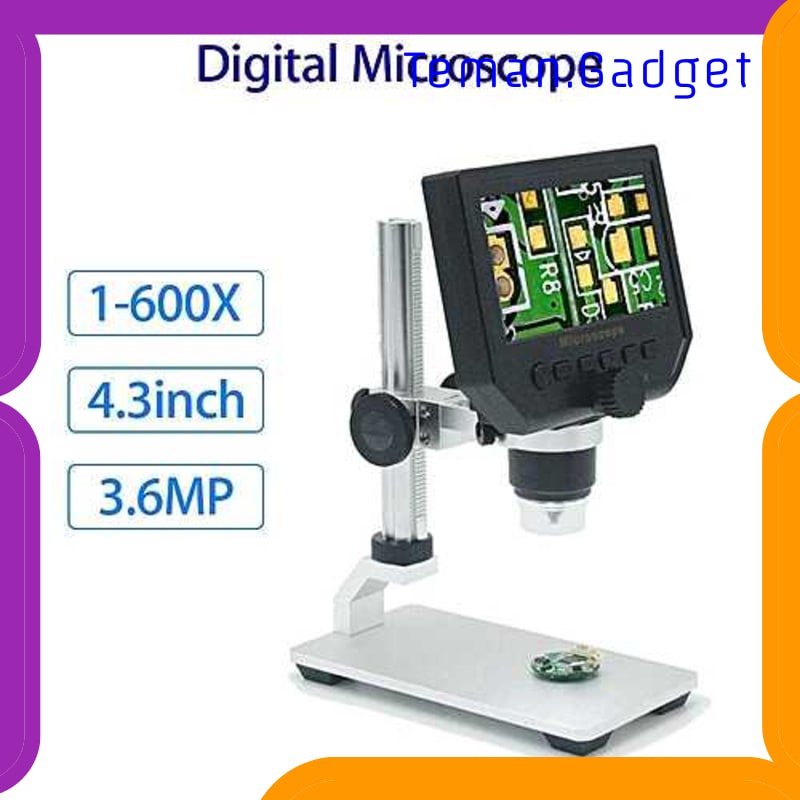 TG-DG520 MIKROSKOP DIGITAL 3.6MP 600X DENGAN MONITOR &amp; METAL STAND - G600