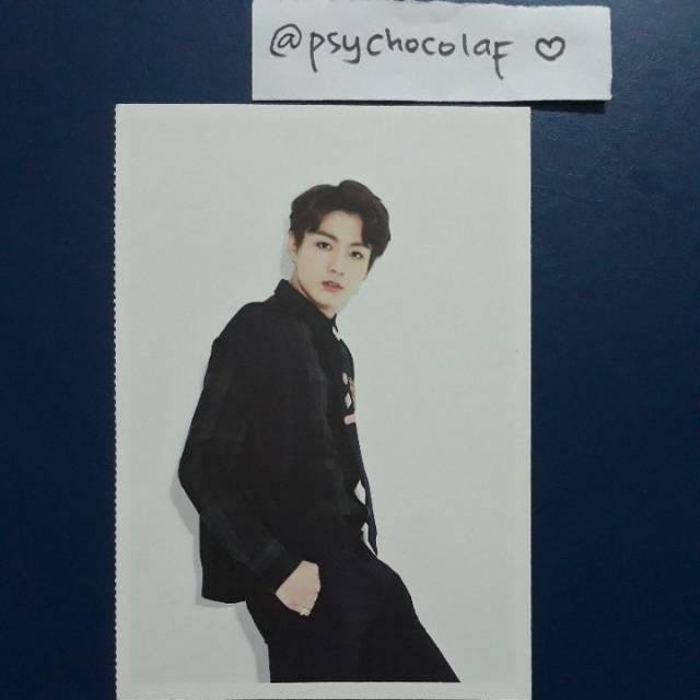 BTS Jungkook 3rd ARMY Kit Postcard